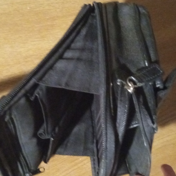 Vintage Fossil Beautiful Quality Leather Organizer Bag - Picture 11 of 13